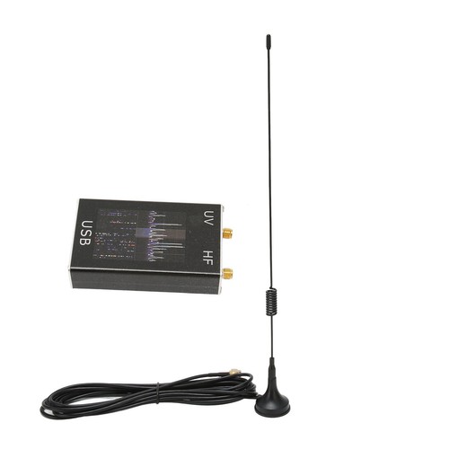 Odbiornik radiowy RTL SDR Profesjonalny 100KHz-1,7GHz UV HF USB Przenośny Full Ban FY - Zdjęcie 16 z 23