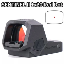 Swampfox Sentinel II 1x20 Red Dot, 3 MOA, RMSc Footprint Shake Awake New