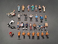 Noch H0 32x Figuren Konvolut sehr guter Zustand bis unbespielt Feuerwehr u.a.