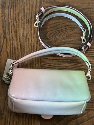 Coach CA084 Ombre Pillow Tabby Shoulder Bag - Multicolored - Picture 12 of 15