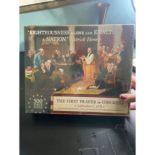 Puzzle Nuevo 500 Piezas La Primera Oración en Congreso - Imagen 1 de 3