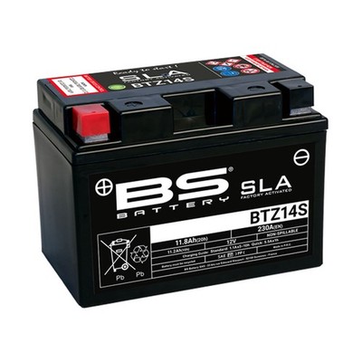 BATTERIE VORGELADEN BS BATTERY SLA BTZ14S für Yamaha 1000 FZ1 S FAZ 2006-2012