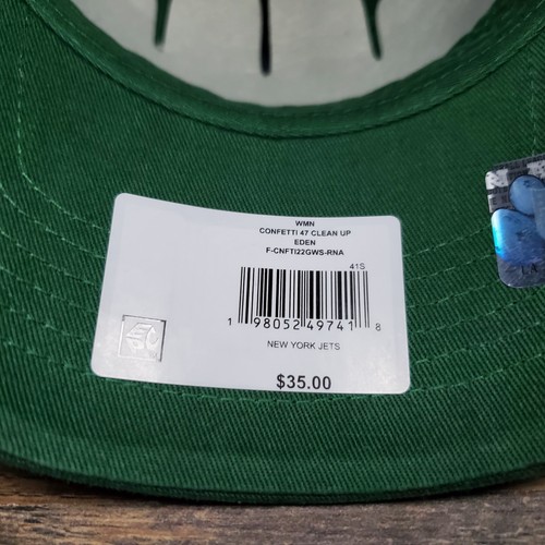 New York Jets '47 Women's Confetti Eden Clean Up Adjustable Hat Cap NEW - Bild 7 von 11