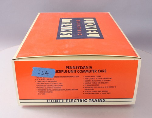 Lionel 6-18306 Spur O Pennsylvania Triebzug Pendlerwagen #483/4574 LN/Box - Bild 6 von 6