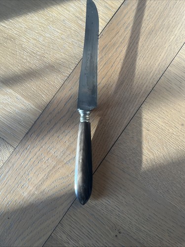 Ensemble de 7 Couteaux Anciens RJ Paris - Lame Acier - Manche Corne - Bild 8 von 24