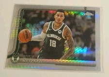 2025/26 Topps Chrome Basketball Kyle Kuzma X-Factor Refractor #118 Bucks
