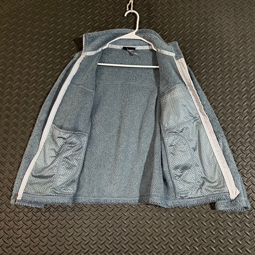 Chaqueta Patagonia Mediana Azul a Presión T Vellón Difuso Exterior Senderismo Logo Para Mujer - Imagen 5 de 9