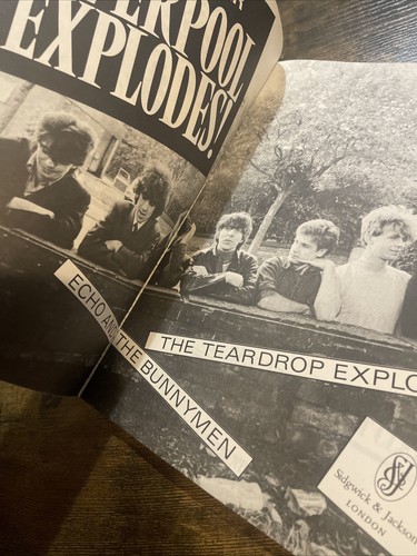 Liverpool Explodes 1982 book Mark Cooper Echo and The Bunnymen Teardrop Explodes - Picture 4 of 4
