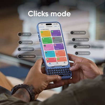 Clicks - Keyboard for Apple iPhone 16 Pro Max - Onyx | eBay