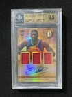 2014-15 Gold Standard Joel Embiid RC EW Tri Patch RPA /99 BGS 9.5 Auto 10 WU89