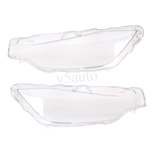 2x Clear Headlight Headlamp Lens Cover Replacement For BMW 3 Series F30 F31 F35 - Picture 6 of 9
