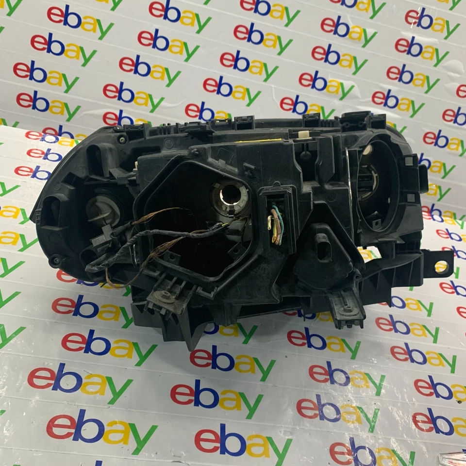 Conjunto de faros delanteros BMW X3 2004-2006 xenón oculto conductor izquierdo negro 3604 05 Foto 2 de 4