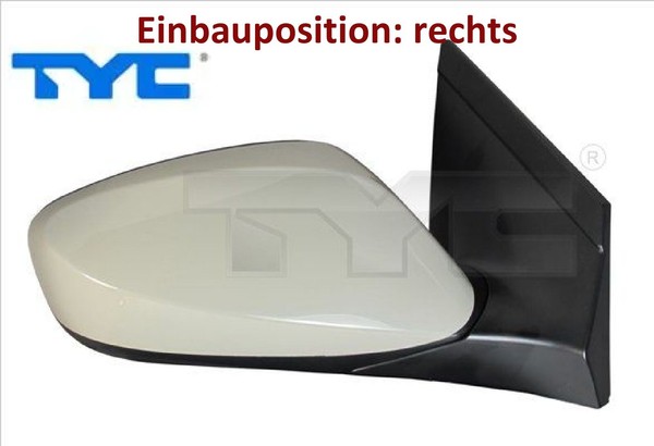 TYC 313-0079 AußEnspiegel Rechts Spiegel AußEn FüR Hyundai-image