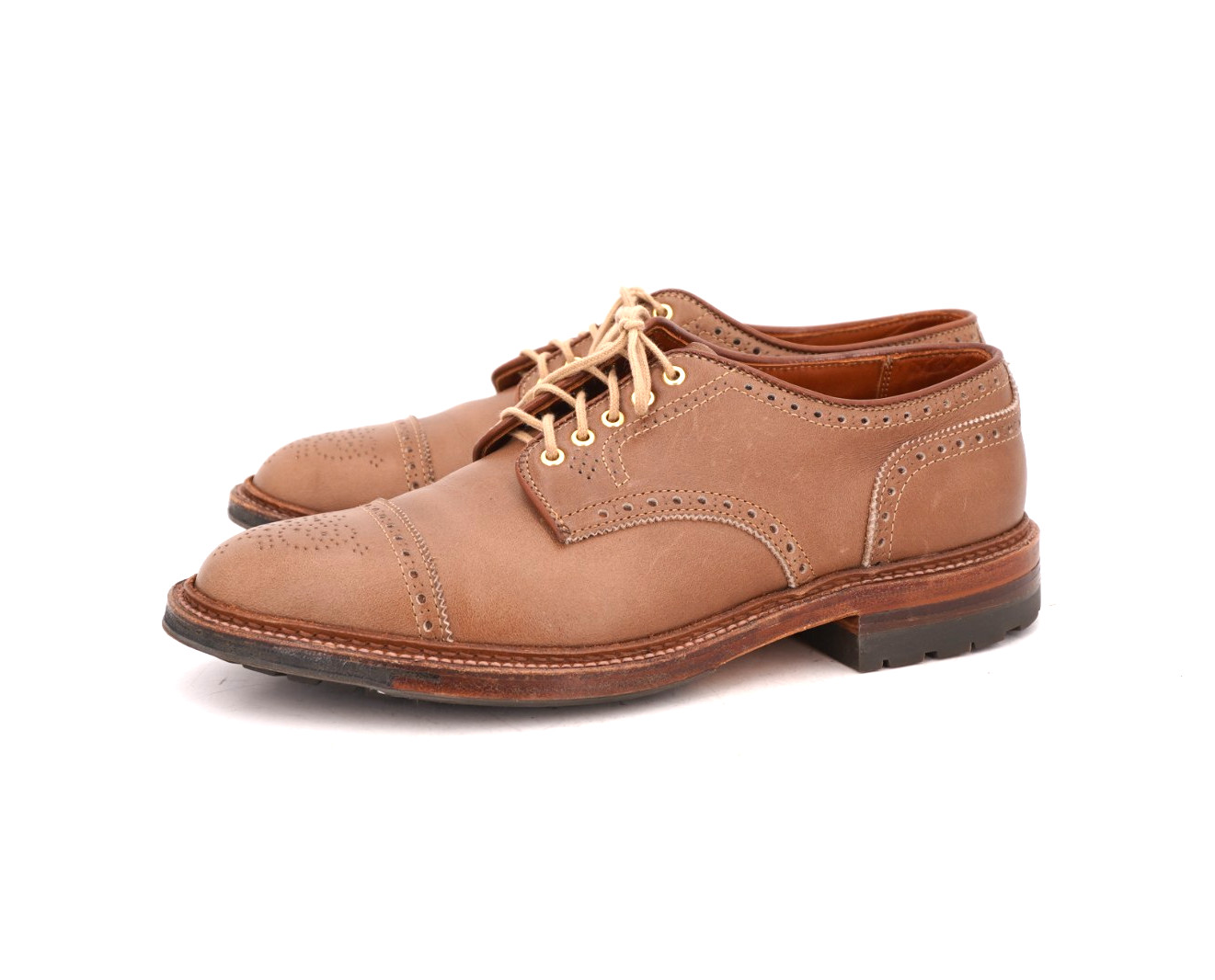Alden 21521C Natural Chromexcel Medallion Tip Blucher