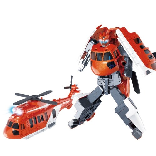 2 in 1 Verformungsroboter Zug Planierraupe Technik Fahrzeug Roboter Kinder Spielzeug - Bild 18 von 21