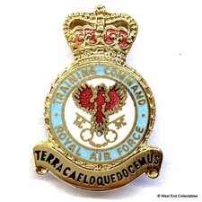 RAF Ausbildungskommando Abzeichen Brosche 60er 70er Royal Air Force Squadron Station 2
