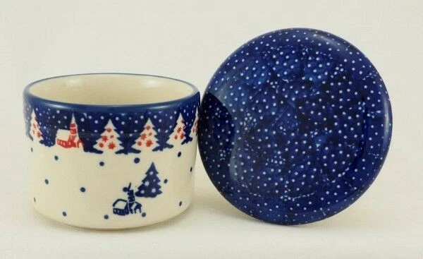 B-Ware Bunzlauer Keramik Butterdose, Hermetic mit Wasserkühlung (M136-CHDK) - Bild 4 von 4