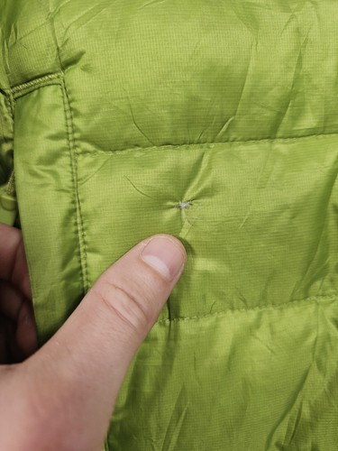 Marmot 700 Down Fill Puffer Jacket Men's Size 2XL Full Zip Green Lightweight - Picture 5 of 18