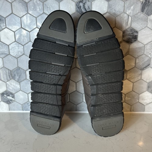 Zapatos Oxford Cole Haan Zerogrand Punta de Ala Cuero Pulido Pavimento Talla 15 M - Imagen 11 de 20