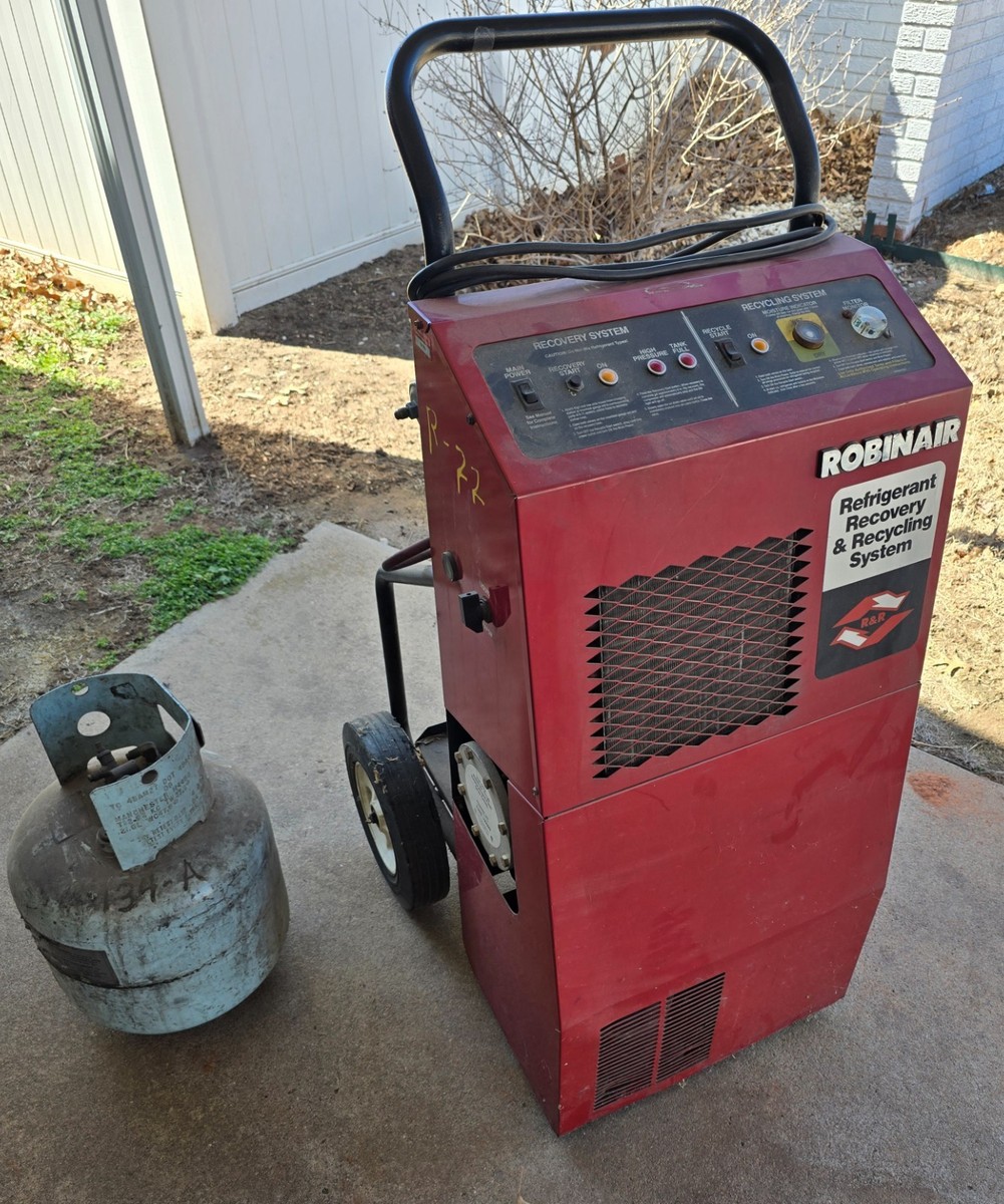 ROBINAIR 17500B Refrigeration Recovery and Recycling Station | eBay
