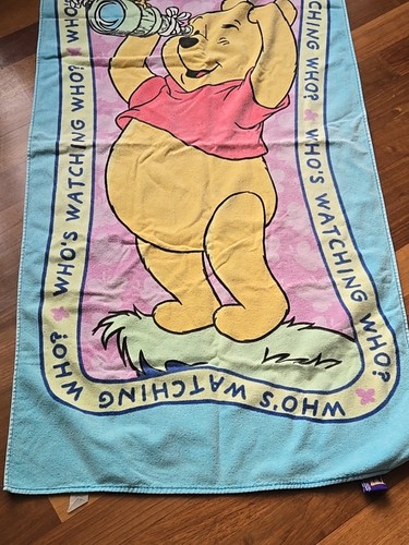 Winnie Puuh Disney Strand Badetuch Who's Watching Who? 100% Baumwolle - Bild 3 von 7