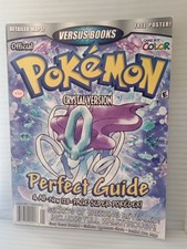 Pokemon Versus Books Crystal Version Perfect Guide - No Poster FREE SHIPPING