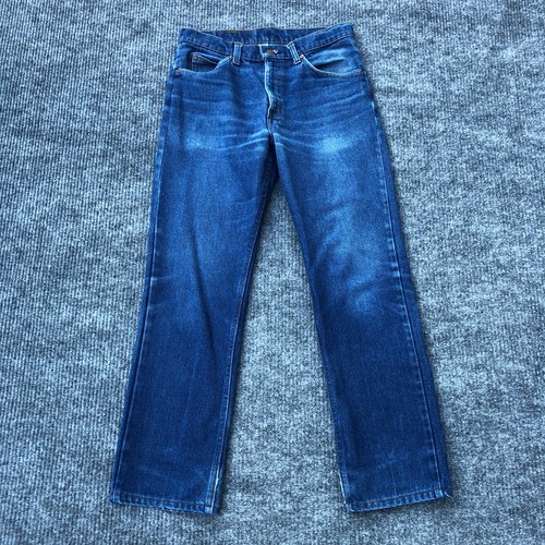 Levi's 509 Vintage Orange Tab Denim Jeans 31x30 (31x29) Made in USA Distress - Picture 2 of 15