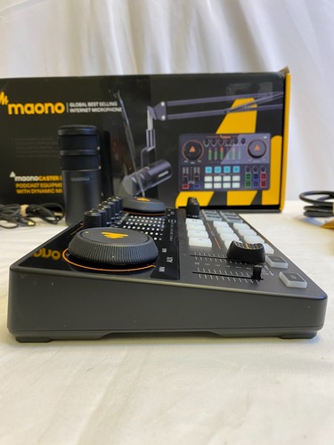 Pacchetto microfono singolo portatile nero Maono Maonocaster AME2 console podcasting - Foto 8 di 12