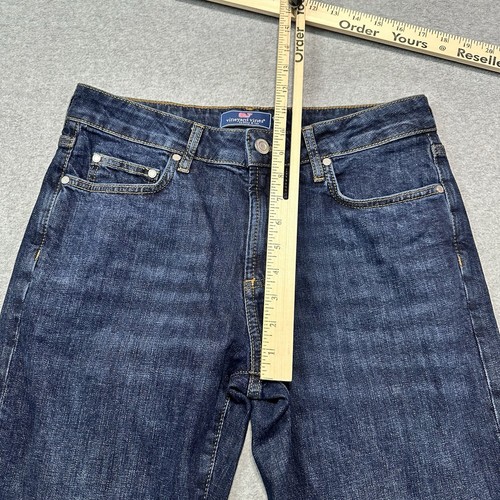 Pantalones de mezclilla para hombre Vineyard Vines 30x34 elásticos tiro medio pierna recta - Imagen 6 de 9
