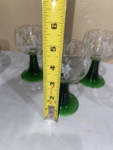 Vintage Wine Aerator Decanter Wrought Iron Stand w/4 Glasses Austria (ToteTTT) - Picture 9 of 13