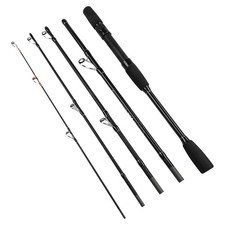 5-teilige Angelrute Reiseangelrute geeignet für verschiedene Gewässer