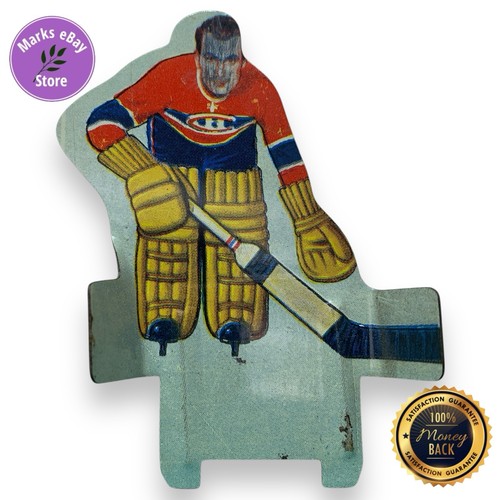 L👀K Rare Eagle Toys Metal Table Original Hockey Players 1950 Canadians Full Set - Picture 15 of 20