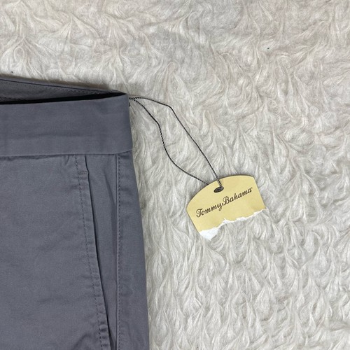 Pantalones Cortos Tommy Bahama Boracay Para Hombre Talla 34 Cintura Chino Gris Nuevo con Etiquetas J65Y - Imagen 4 de 5