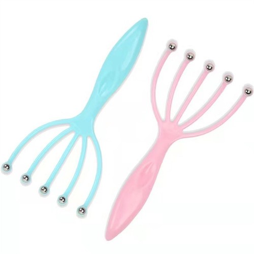 Head Neck Massage Roller Balls for Improved Blood Circulation and Hair Growth - Photo 2/6