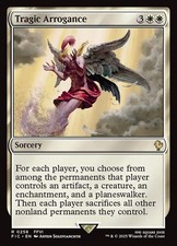 Tragic Arrogance Commander: FINAL FANTASY NM MTG Non-Foil