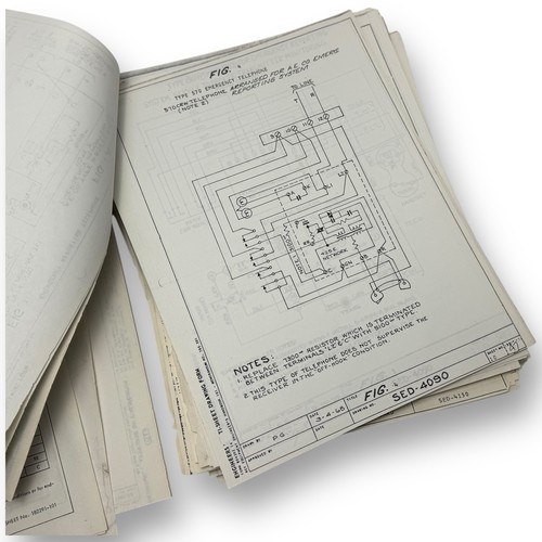 1960s/70s General Telephone Installation and Service Schematics, Diagrams - Picture 19 of 20