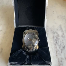 Rare Oakley ion plated Black Timebomb Generation 1 w/ Orig. Box serial #001283