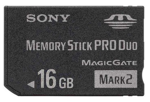 Mark2 Memory Stick MS Pro Duo Memory Card for Sony 16GB PSP and Cybershot Camera - Picture 1 of 1