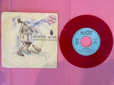 Depeche Mode    Everything Counts - Mute INT 111.812 rotes Vinyl - Single Vinyl