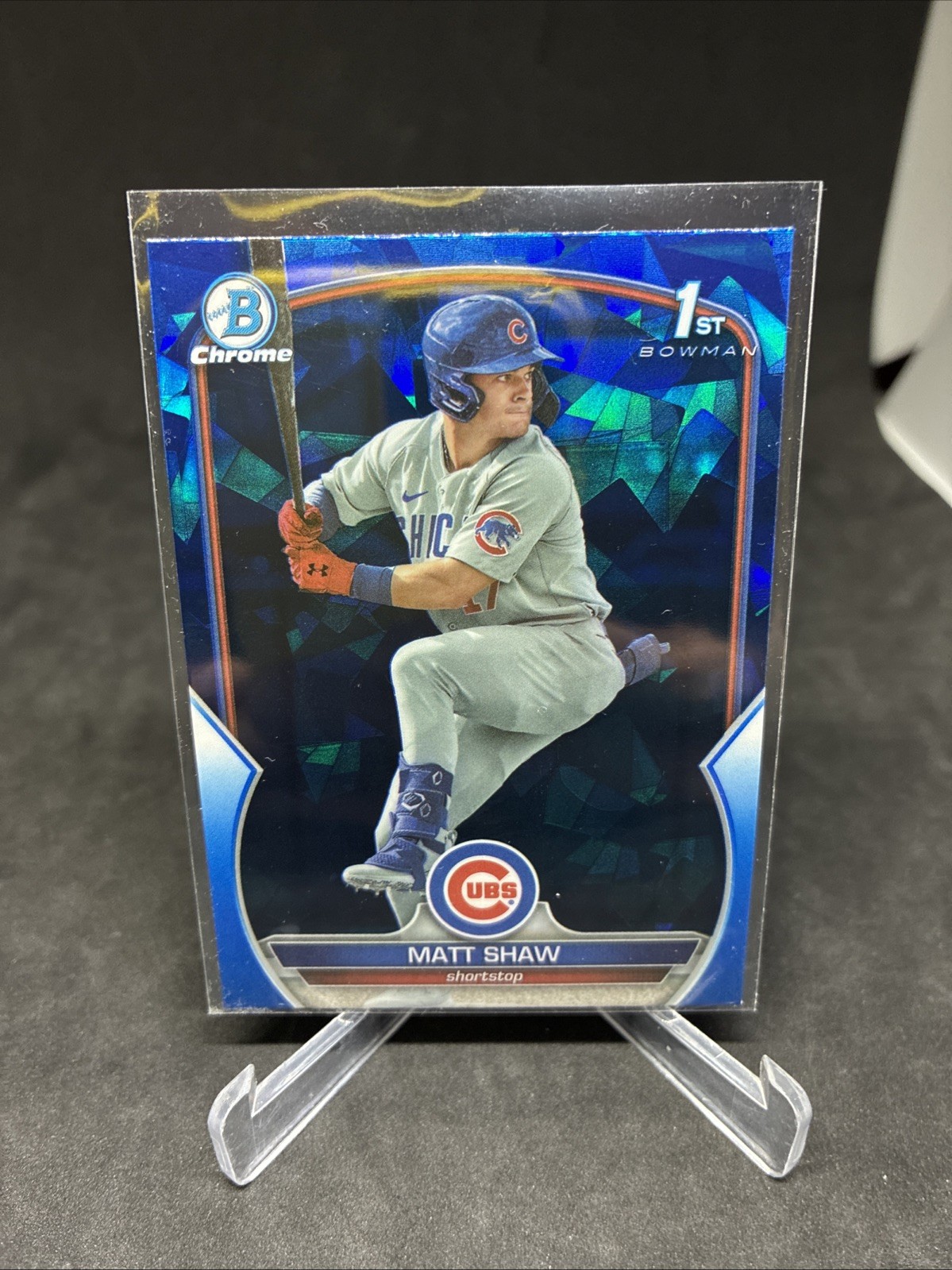 2023 Bowman Chrome Draft Sapphire Edition - Matt Shaw #BDC-33 (RC)