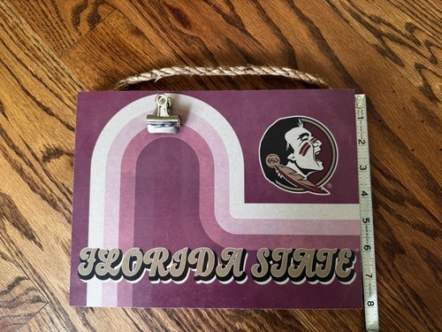 FSU Memo Board Bulletin Board Hang Or Stand - Picture 2 of 3