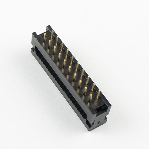 5Pcs 2.54mm Pitch 2x10 Pin 20 Pin Male Header FD IDC Cable Transition Connector - Picture 4 of 6