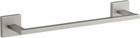 23286-BN Square 12" Towel Bar, Vibrant Brushed Nickel