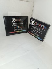 2 Penguin Professional Liquid Chalk Markers 8ct, 6mm 12ct, 3mm Sealed Boxes