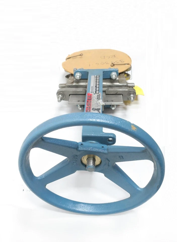 Dezurik 962815R001 Manual Stainless Flanged Knife Gate Valve 6in 150 - Image 2 of 4