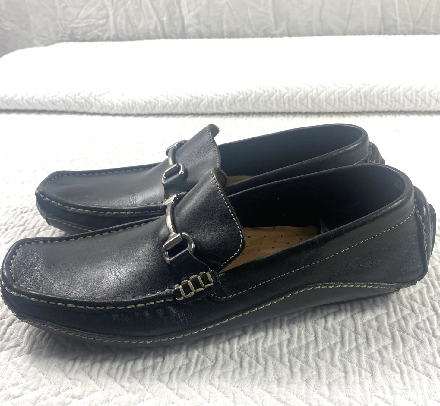 Scarpe Clarks uomo taglia 9 5 mocassini in pelle mocassini mocassini Horsebit comodi da guida