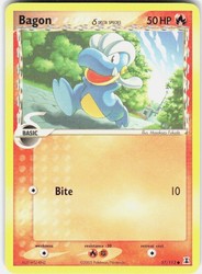 Bagon 57/113 EX Delta Species Common