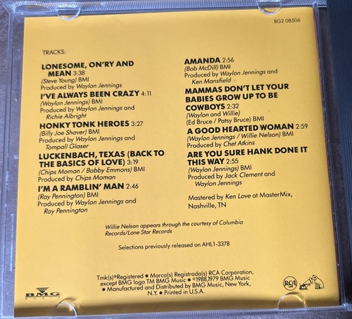 Waylon Jennings - Greatest Hits [RCA] Music - Picture 3 of 4