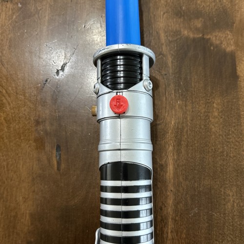 Hasbro Star Wars Blue Telescoping Lightsaber 2002 Non Electronic - Picture 3 of 9