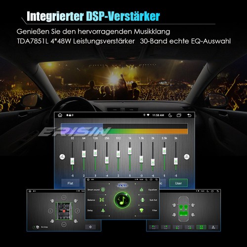 8-Kern Android 14 Autoradio GPS Navi Für Opel Corsa Antara Zafira Vivaro Meriva - Bild 7 von 24